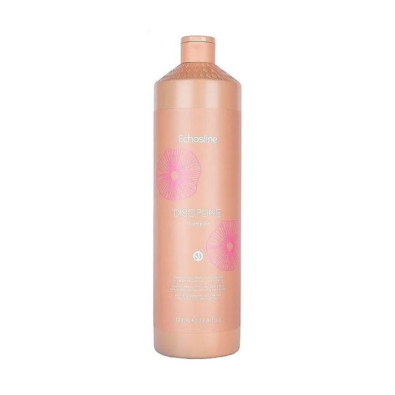 Дисциплінувальний шампунь Echosline Discipline Shampoo для неслухняного волосся, 1 л